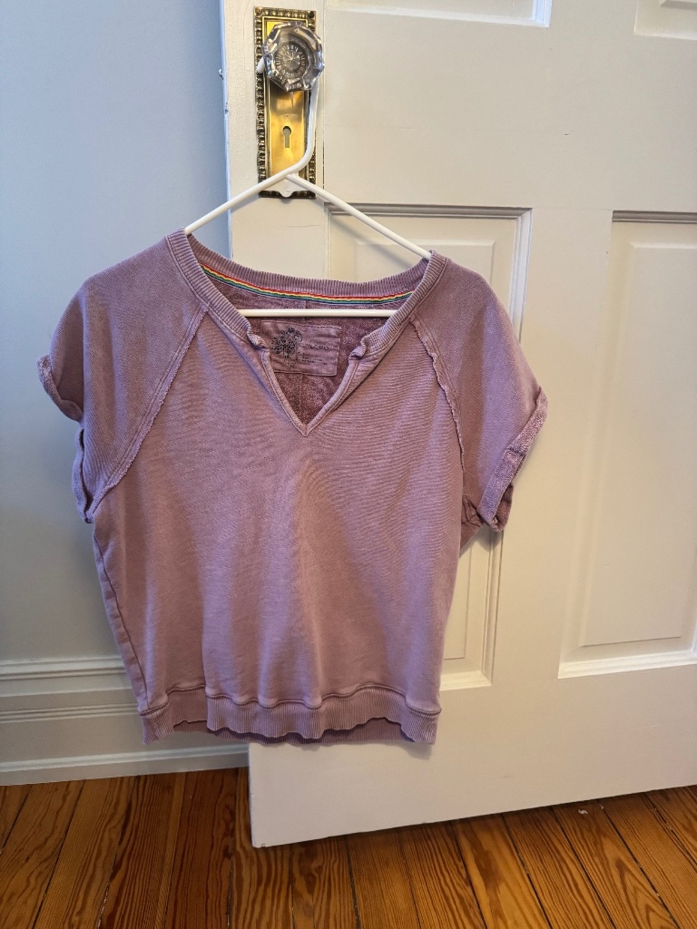 Pilcro short sleeve sweatshirt (S)